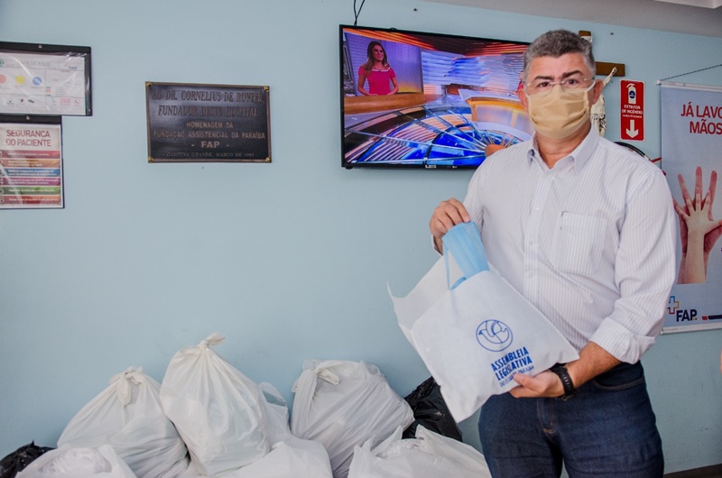 Hospital da FAP em Campina Grande recebeu kits de proteção da ALPB