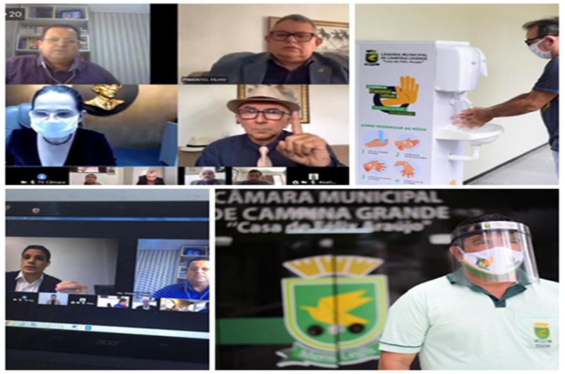 Sessões remotas da CMCG continuam com cuidados preventivos ao Covid-19